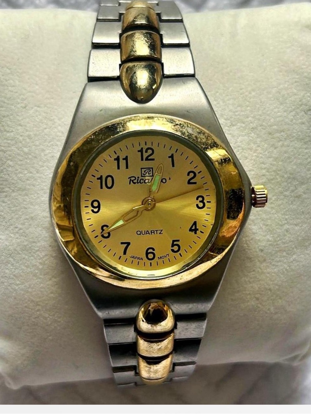 Vintage Ricardo Two Tone Bracelet Watch ✨